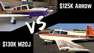 Piper Arrow vs Mooney M20J  Airplane Showdown Ep 1 [upl. by Feodore]