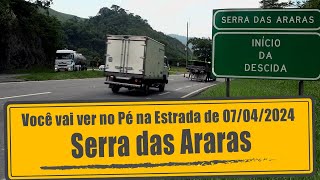 Serra das Araras na rodovia Presidente Dutra [upl. by Ashien]