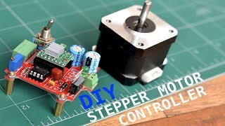 How to make a Stepper Motor Controller Without using a micro controller [upl. by Claudius450]