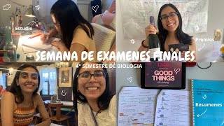 Vlog💌 Semanas de Examenes Finales 📚  Eleccion de los Fachmodule  Cuarto Semestre de Biología [upl. by Evvie]