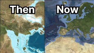 Evolution of Europe  from the Permian to the Quaternary Period [upl. by Shiller844]