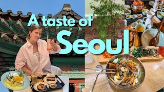 A taste of the food in Seoul South Korea [upl. by Dnomar]