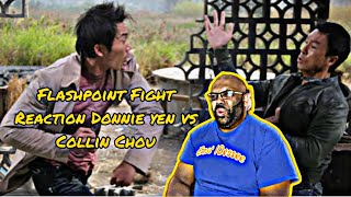 Flashpoint Fight Scene Reaction Donnie yen vs Collin Chou [upl. by Hertberg]