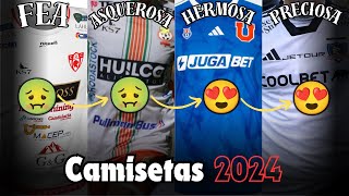 TOP camisetas PRIMERA DIVISION 2024 Chile [upl. by Shermie]