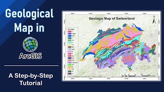 How to Make a Map in ArcGIS [upl. by Peednas]