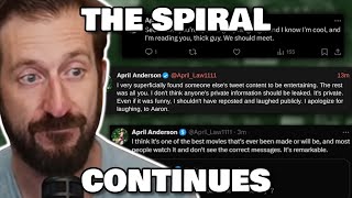 NICK REKIETA NEW CHARGES APRIL SPIRALS ON TWITTERAGAIN [upl. by Otit]