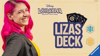 „Disney Lorcana TCG Die Tintenlande“  Das Turnierdeck von Liza Grimm  BernsteinSaphir [upl. by Yalonda833]