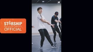 SHOWNUDance Practice 몬스타엑스 MONSTA X  JEALOUSY Vertical Video [upl. by Eylrac71]