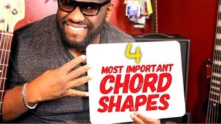 4 MOST IMPORTANT BASS CHORD SHAPES  Online Bass Lessons w Daric Bennett [upl. by Gnous886]