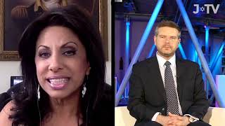 Brigitte Gabriel  raised in Lebanon  now proIsrael antiIslamist activist [upl. by Maillliw241]