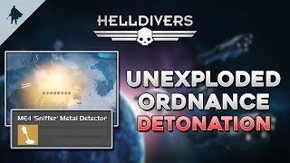 HELLDIVERS™  Unexploded Ordnance How to Detonate a Shell Without Dying [upl. by Laekim216]