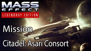 Mass Effect Mission Citadel Asari Consort [upl. by Velleman]