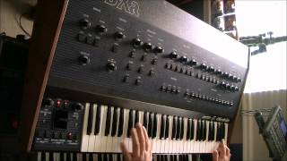 Oberheim OBXa quotOB Split BassSynthquot [upl. by Xineohp]