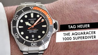 REVIEW The TAG Heuer Aquaracer Professional 1000 SuperDiver [upl. by Shanks]