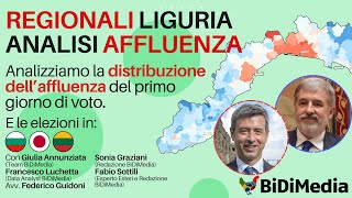 Regionali Liguria lanalisi dellaffluenza Con Bulgaria Giappone Lituania [upl. by Harlow]