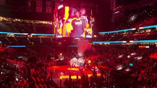 102324 Atlanta Hawks Opening Night Introductions [upl. by Morse]