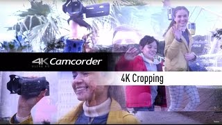 4K Cropping mit den Camcorder VXF999 amp VX989  Panasonic Inspiration [upl. by Tdnarb]