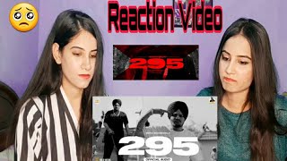 295 Official Video  Sidhu Moose Wala  The Kidd  Moosetape  Reaction Video  Arora Twins  2021 [upl. by Ahseei235]