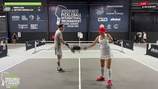 Borneo Pickleball International Tournoment 2024 Quarter Final [upl. by Ocir]