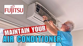 How to Maintain Your Split System Air Conditioner Fujitsu to Maximize its Efficiency [upl. by Andrea121]