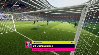 eFootball highlights the epic goals and saves match  pes playstation5 sony 4kgaming [upl. by Neehcas]