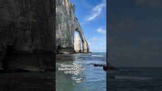 Etretat Beach Normandy France Rock Formation [upl. by Felicio]