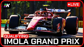 F1 LIVE  Imola GP Qualifying Watchalong With Commentary [upl. by Arvy]