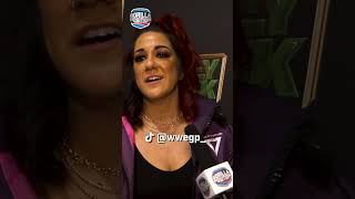 I beg her everyday Bayley on Sasha Banks Mercedes Moné returning to WWE wwe shorts bayley [upl. by Ashraf]