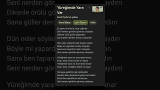 Yüreğimde yara varKaraoke [upl. by Eldoria]