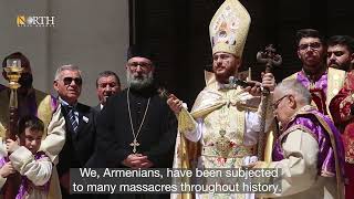 Armenians observe Easter in Syria’s Qamishli [upl. by Joette804]