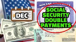 Stimulus Checks for Social Security Recipients Get Double Payment in December [upl. by Anib89]