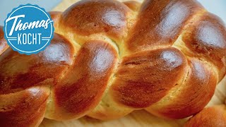 Hefezopf backen und flechten  Osterrezepte [upl. by Raimund501]