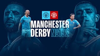 Derby day at the Etihad  Manchester City v Manchester United  Premier League hype [upl. by Acireh]