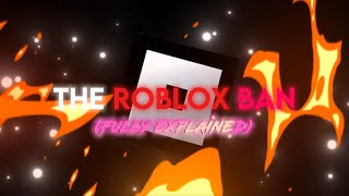 The Roblox Ban… fully explained [upl. by Ytsirhc]