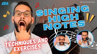 Singing High Notes  Techniques and Exercises [upl. by Adnilemre25]