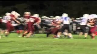 HS Football Hoosick Falls 40 Mechanicville 0 [upl. by Weed986]