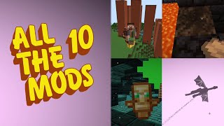 All The Mods 10 Thermal Evaportation Plants And DIMENSIONS  EP5  A Minecraft Modpack [upl. by Arytal]