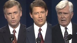 1992 United States vice presidential debate  Al Gore Dan Quayle James Stockdale [upl. by Kenneth]