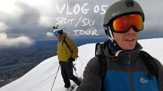 Splitboarding  Ski touring off the back of Mt Hutt New Zealand [upl. by Amej233]