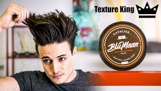 Mens Hair  How to Style YOUR Hair With Hair Clay  Mens Hairstyle 2017 [upl. by Mosenthal238]