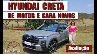 NOVO HYUNDAI CRETA Agora com Motor 16 turbo  AVALIAÇÃO [upl. by Lauter]