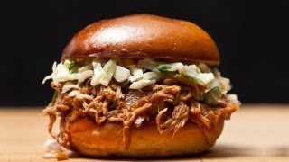 How to Make Easy SlowCooker Pulled Pork  The Easiest Way [upl. by Einttirb]