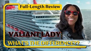 Whats the Difference FULL REVIEW of Virgin Voyages Valiant Lady [upl. by Asirralc]