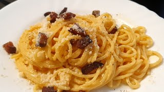 CARBONARA GOURMET CON UOVA PASTORIZZATE A 70 GRADI CON BIMBY TM6 [upl. by Wain273]