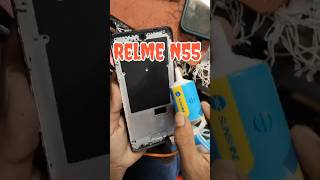 Realme c55 n55 display change shorts mobile displaychanging [upl. by Kacey229]