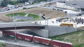 Ribbon Cutting Ceremony  New Madawaska POE and New Madawaska  Edmundston International Bridge [upl. by Alemat]