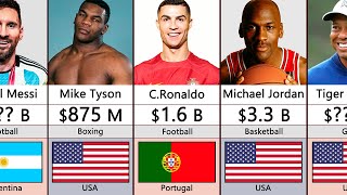 Richest Athletes Of All Time [upl. by Kleon921]