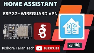 Home Assistant  Wireguard VPN Server Setup  esp32 Wireguard Client Configuration [upl. by Rask]