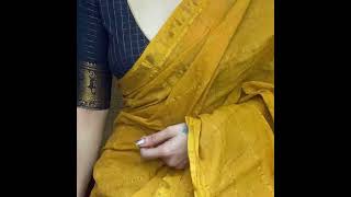 best sarees collection saree jacket designs  saree colours matching [upl. by Huntley]