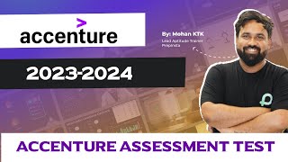 Accenture Assessment Test 2023  Accenture Last min Preparation 20232024 [upl. by Veda462]